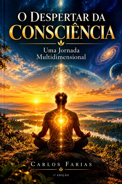 Capa de O Despertar da Consciência · Uma Jornada Multidimensional