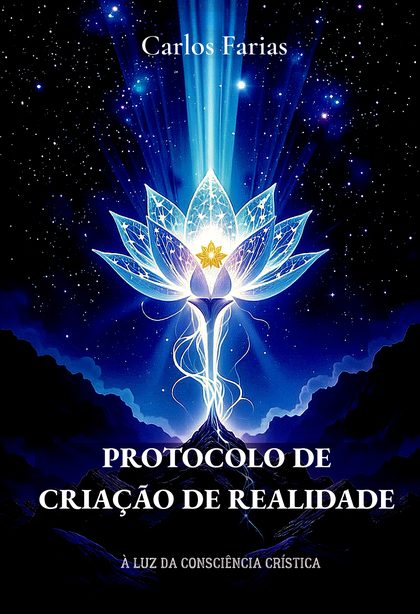 Capa de Protocolo de Criação de Realidade · À Luz da Consciência Crística